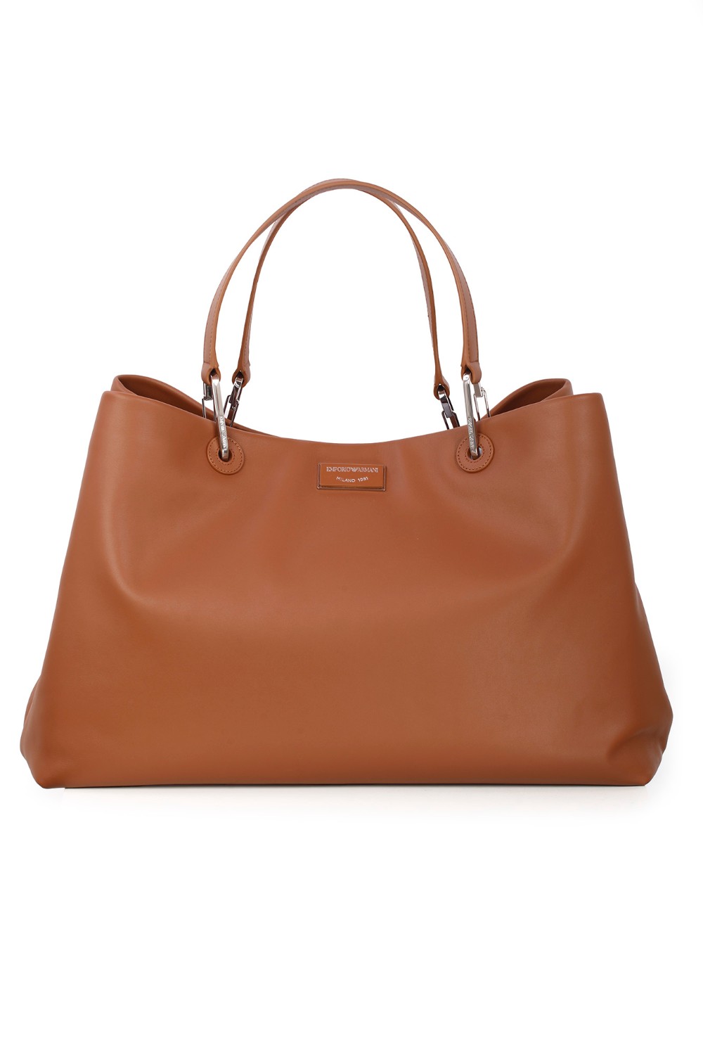 shop EMPORIO ARMANI  Borsa: Emporio Armani shopper grande MyEA in pelle ecologica Armani Sustainability Project.
Tasca interna con zip.
Manici.
Doppio scomparto intero.
Dimensioni: 49x31x19cm.
Composizione: 100% Pelle di bovino.
Fabbricato in Cina.. Y3D219 Y478E-80009 number 3436269